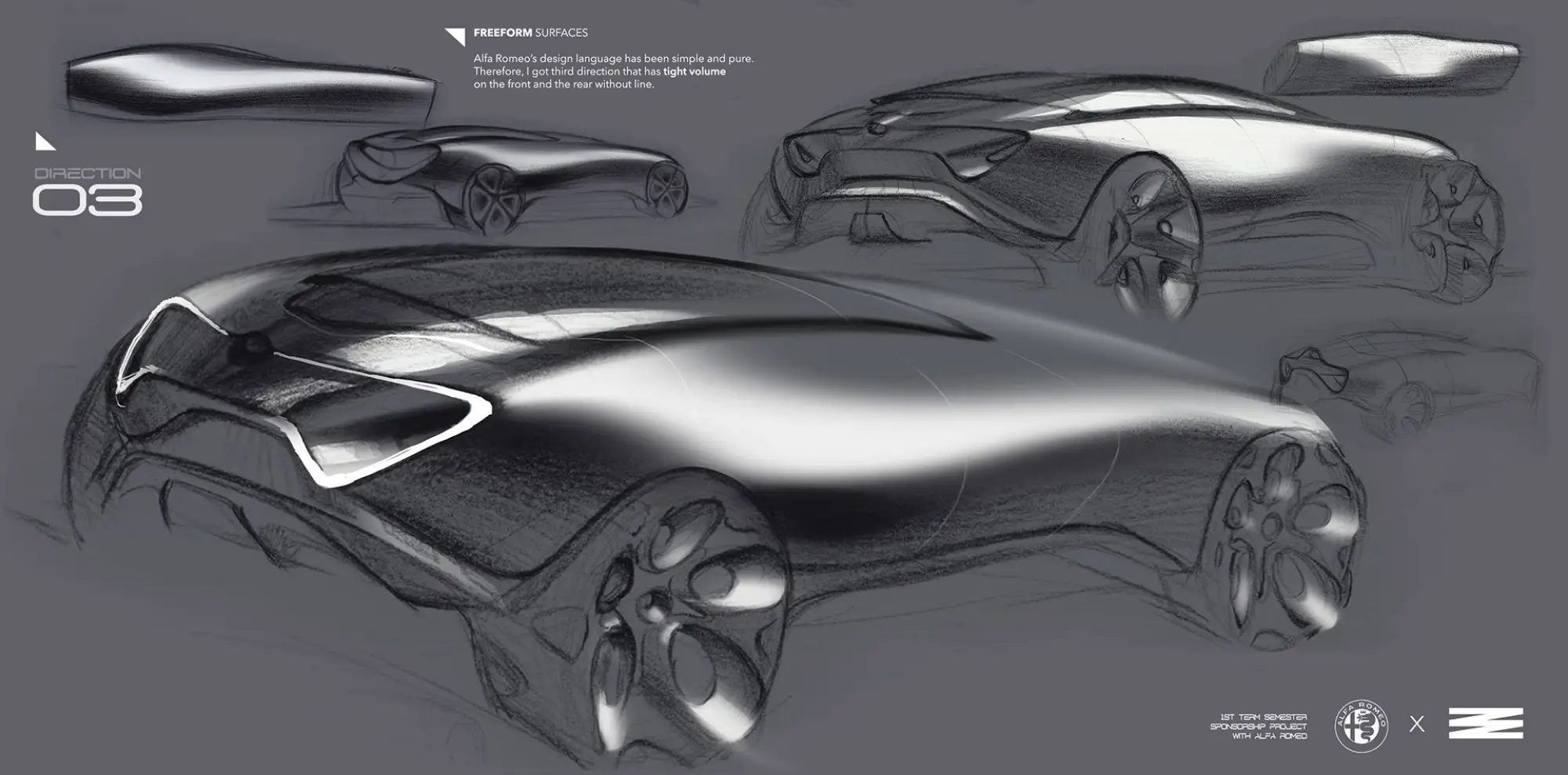 Alfa Romeo Freccia concept by Dongman Joo - 6