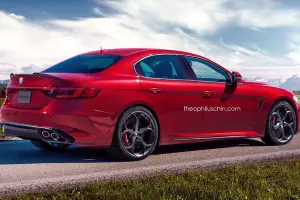 Alfa Romeo Giorgio Quadrifoglio - Rendering - 1