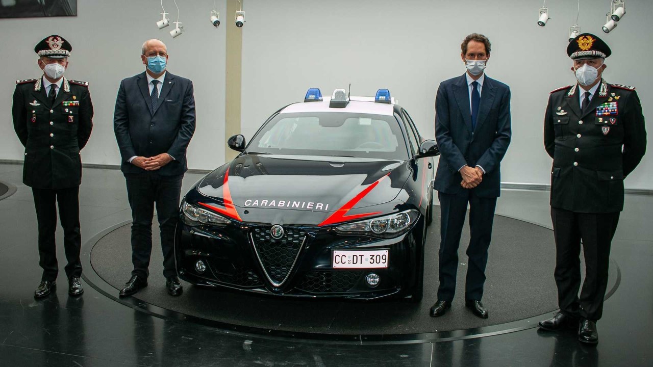 Alfa Romeo Giulia Carabinieri - Maggio 2021