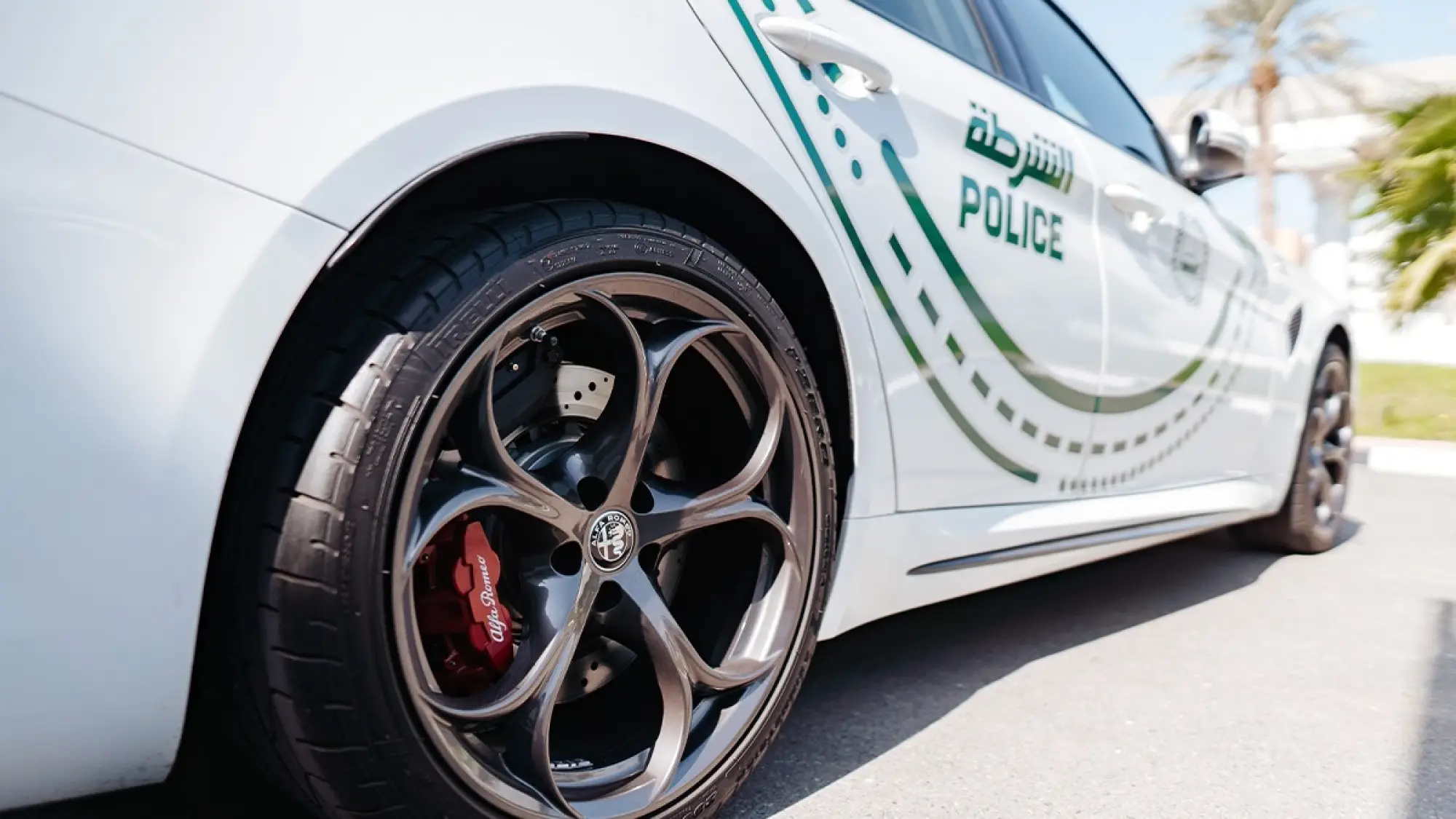 Alfa Romeo Giulia e Stelvio Quadrifoglio - Polizia di Dubai - 2