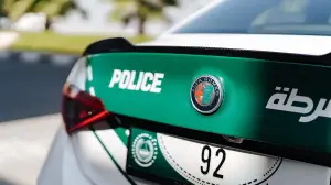 Alfa Romeo Giulia e Stelvio Quadrifoglio - Polizia di Dubai