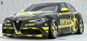 Alfa Romeo Giulia - Forza Horizon - Livrea Covid-19