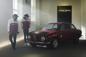 Alfa Romeo Giulia GTA e GTAm -  test di Raikkonen e Giovinazzi  - 12