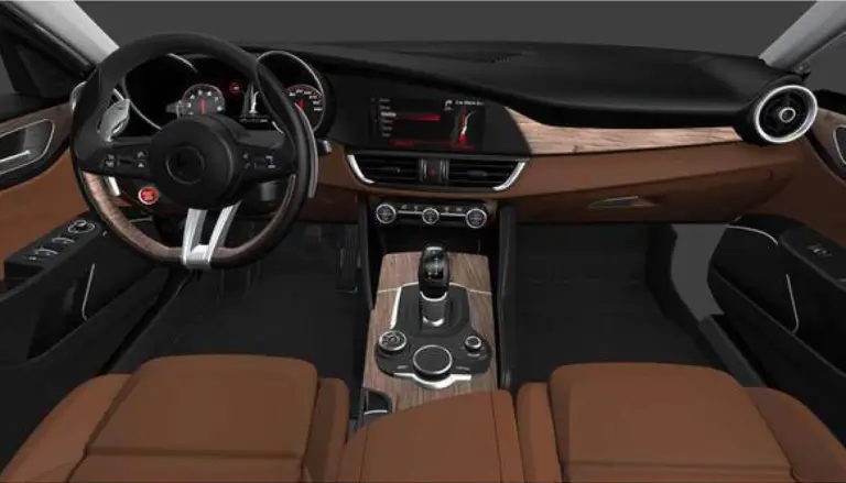 Alfa Romeo Giulia - interni - 4