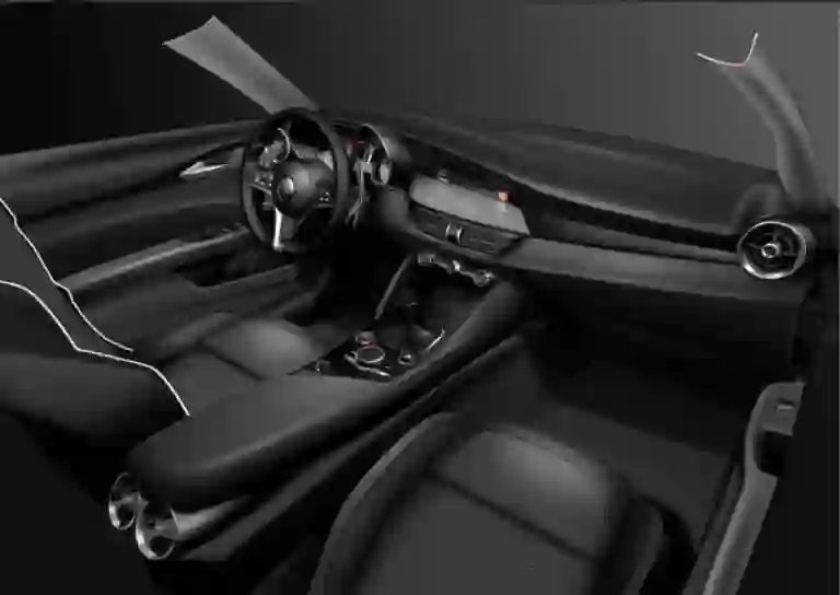 Alfa Romeo Giulia - interni - 5
