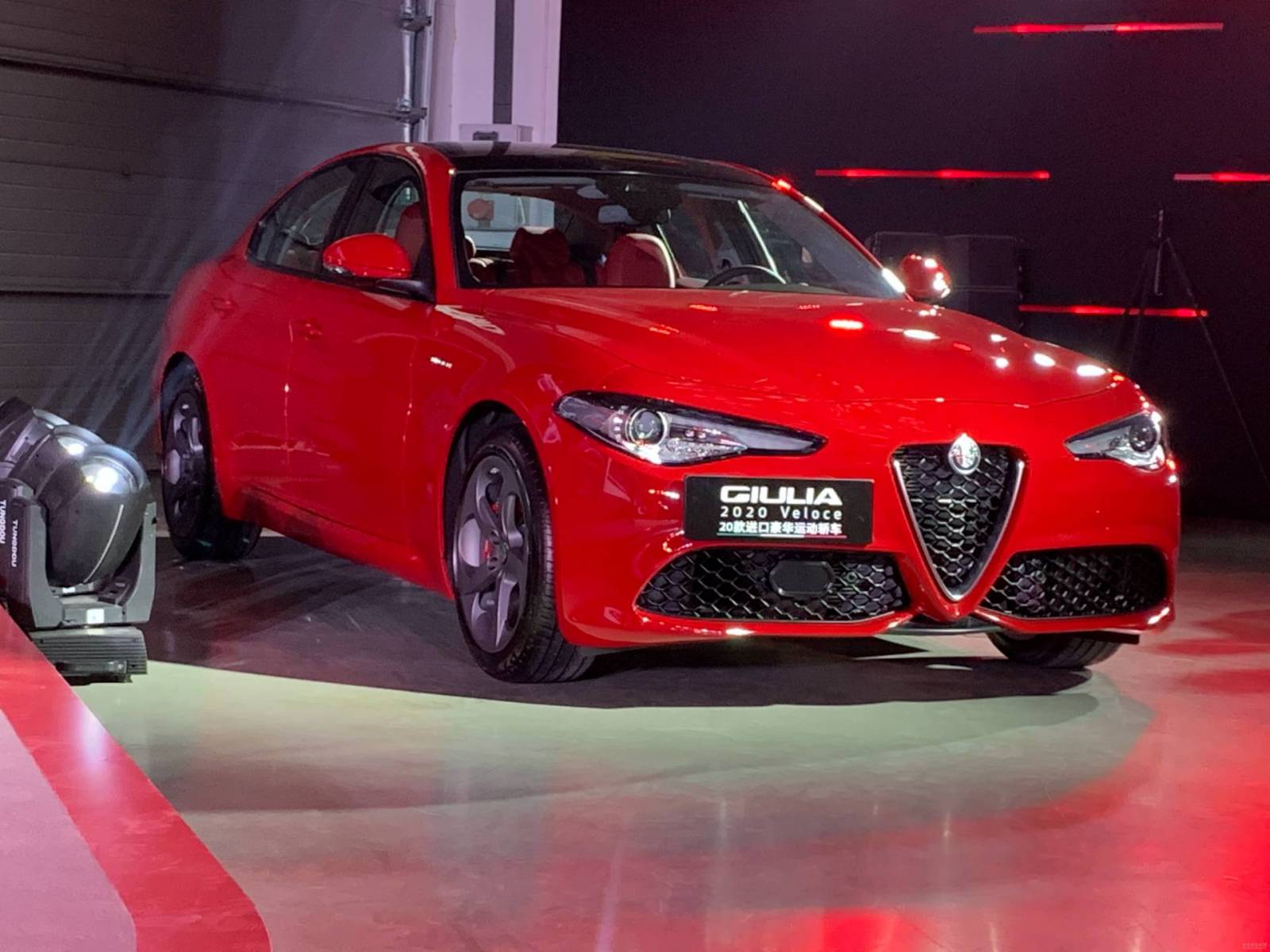 Alfa Romeo Giulia MY 2020 - Versione cinese