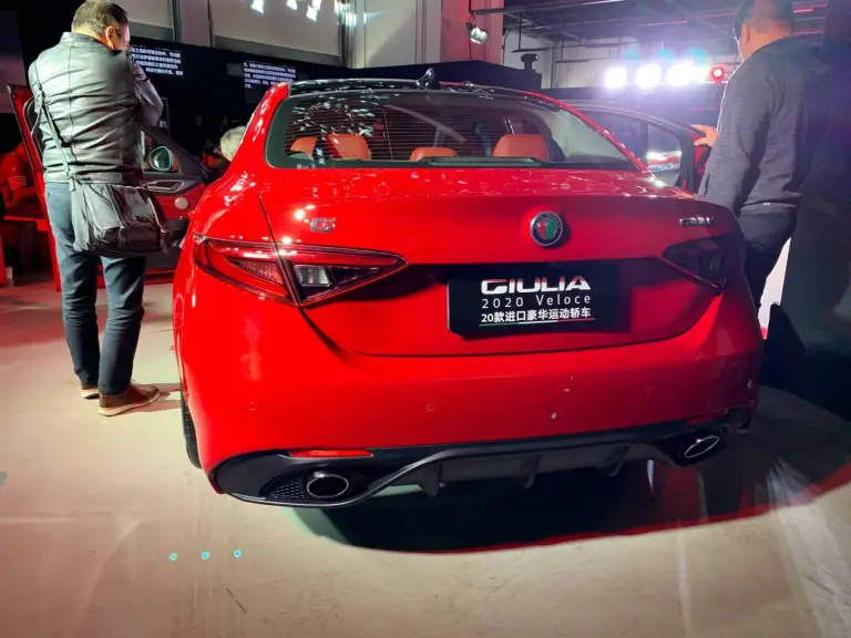 Alfa Romeo Giulia MY 2020 - Versione cinese - 5