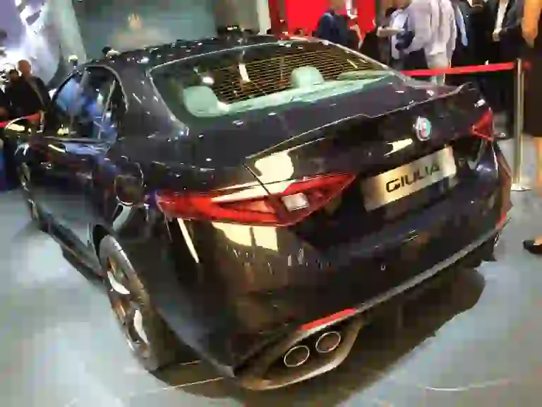 Alfa Romeo Giulia Quadrifoglio - Salone di Francoforte 2015 - 2