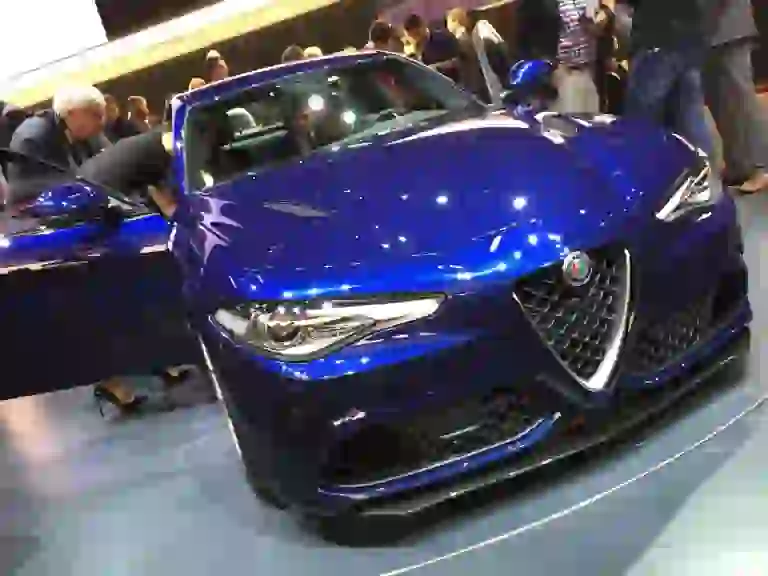 Alfa Romeo Giulia Quadrifoglio - Salone di Francoforte 2015 - 4
