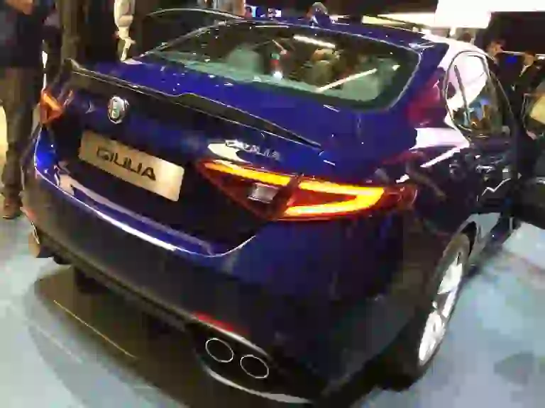 Alfa Romeo Giulia Quadrifoglio - Salone di Francoforte 2015 - 9