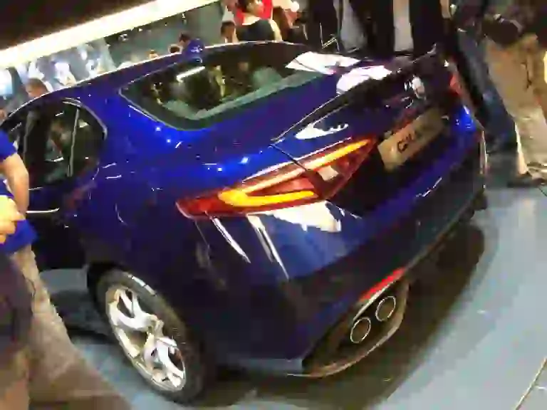 Alfa Romeo Giulia Quadrifoglio - Salone di Francoforte 2015 - 10