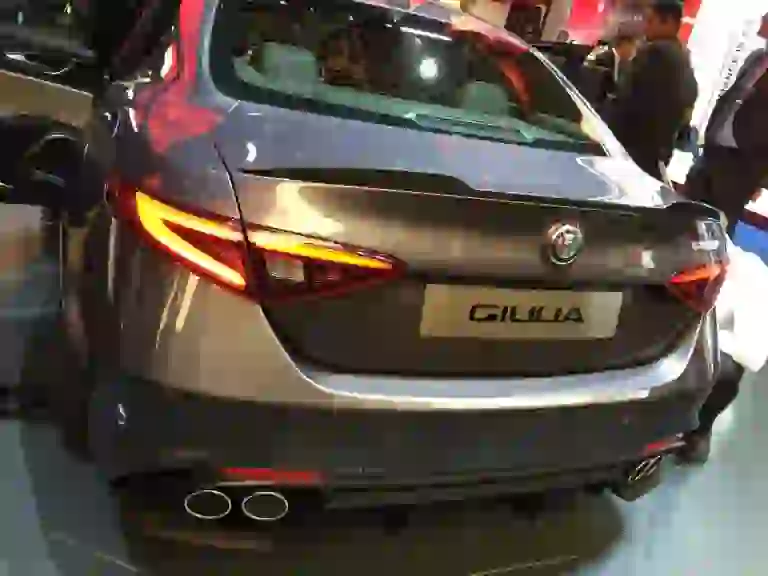 Alfa Romeo Giulia Quadrifoglio - Salone di Francoforte 2015 - 17