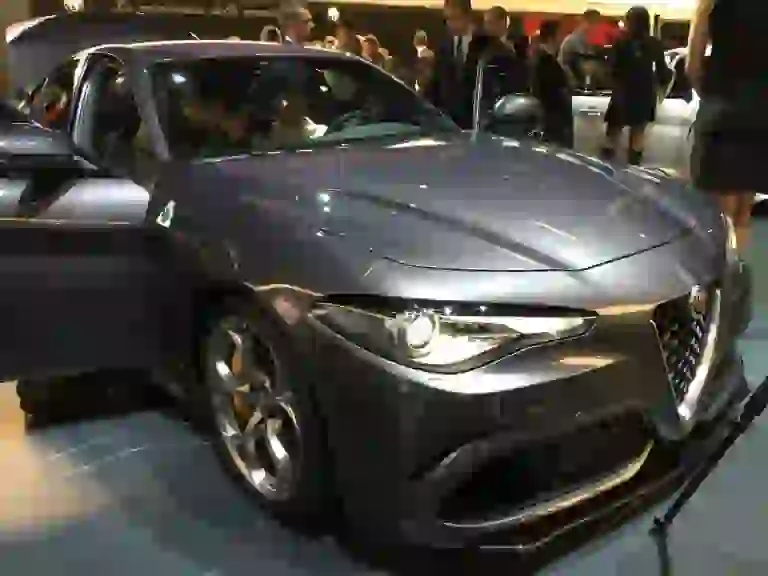 Alfa Romeo Giulia Quadrifoglio - Salone di Francoforte 2015 - 20