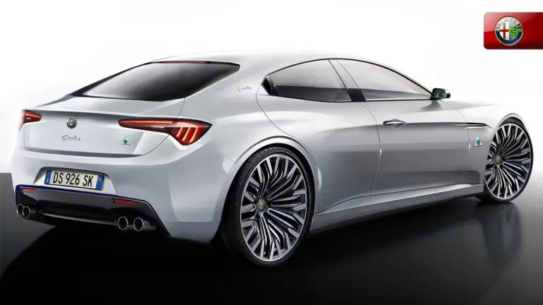 Alfa Romeo Giulia - rendering  - 3