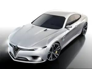 Alfa Romeo Giulia - rendering  - 4