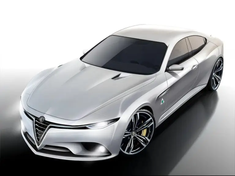 Alfa Romeo Giulia - rendering  - 4