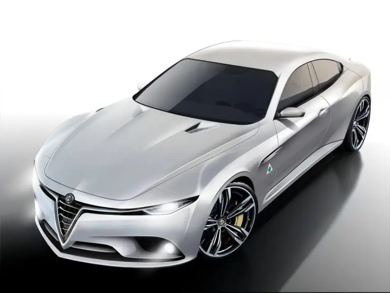 Alfa Romeo Giulia - rendering - 4