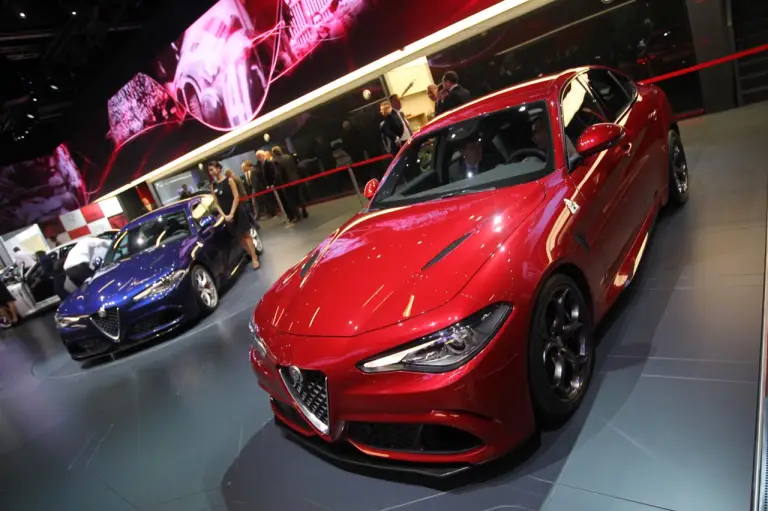 Alfa Romeo Giulia - Salone di Francoforte 2015 - 17