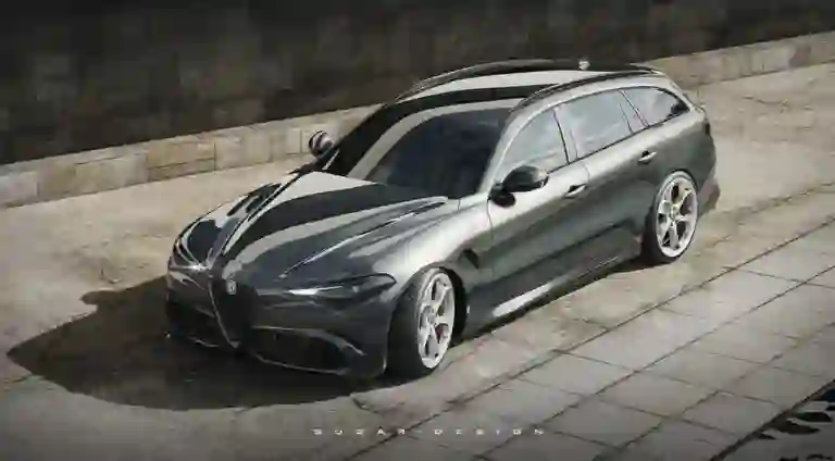 Alfa Romeo Giulia Wagon - Render 2021 - 6