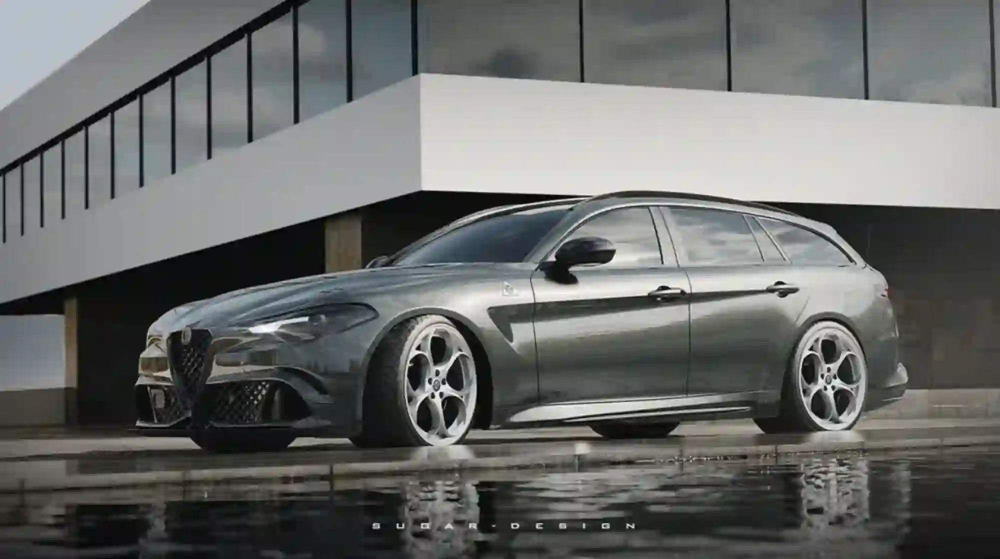 Alfa Romeo Giulia Wagon - Render 2021 - 1