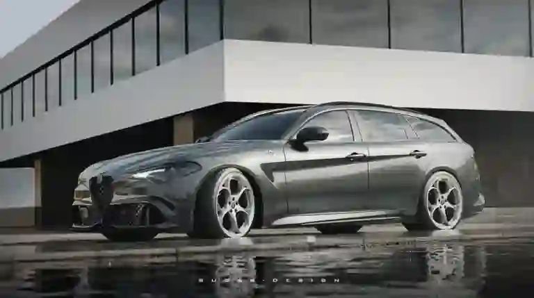 Alfa Romeo Giulia Wagon - Render 2021 - 1