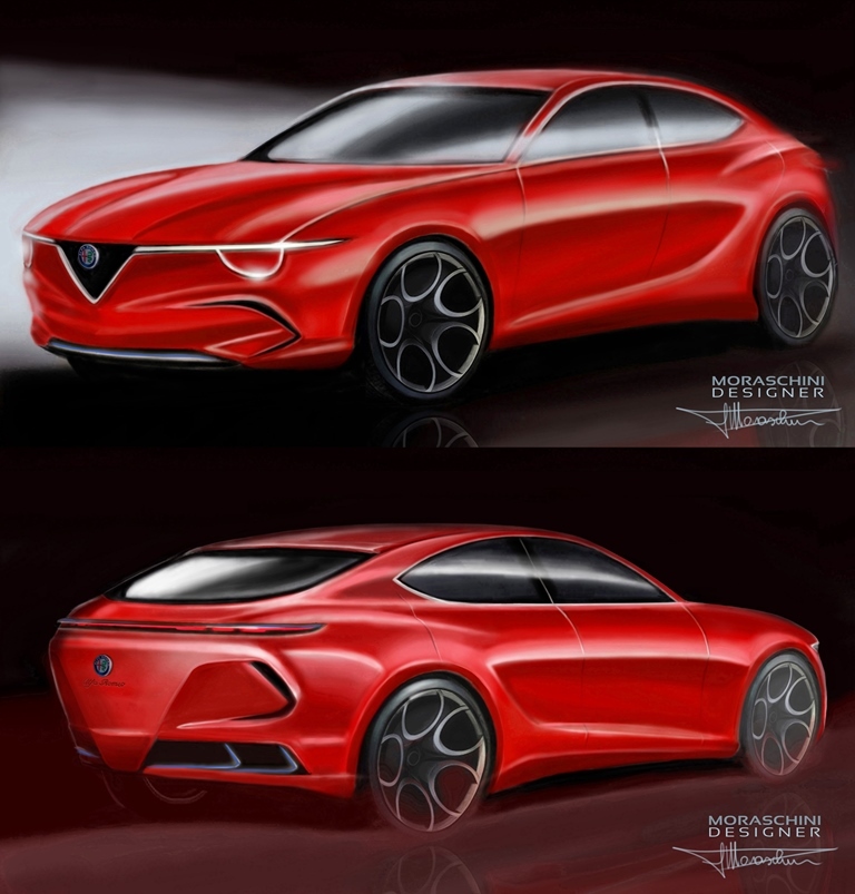 Alfa Romeo Giulietta 2023 - Render