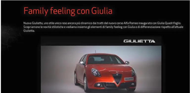 Alfa Romeo Giulietta MY 2016 - anteprima  - 1