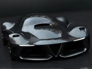 Alfa Romeo GTL Series Evo - rendering by Matteo Gentile - 6