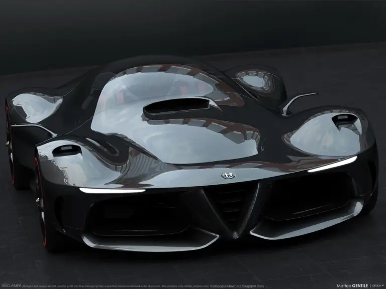 Alfa Romeo GTL Series Evo - rendering by Matteo Gentile - 6