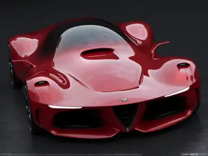 Alfa Romeo GTL Series Evo - rendering by Matteo Gentile - 7