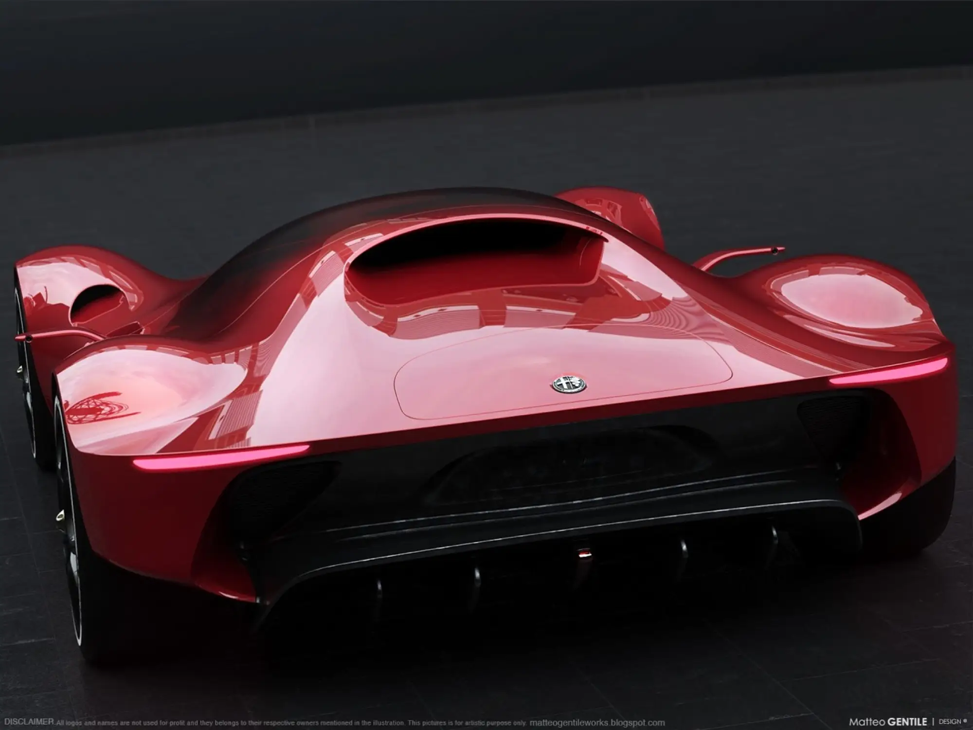 Alfa Romeo GTL Series Evo - rendering by Matteo Gentile - 12