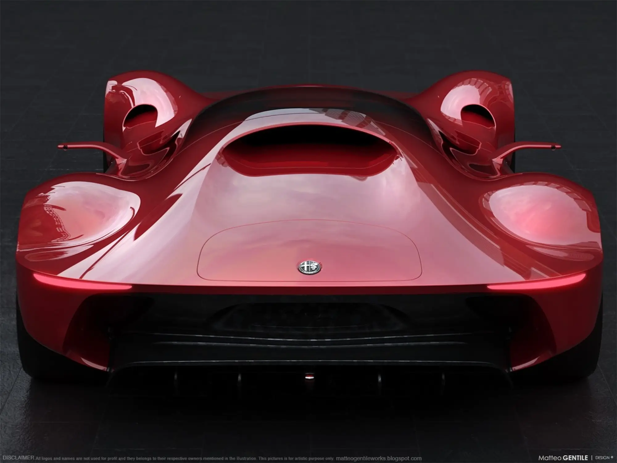 Alfa Romeo GTL Series Evo - rendering by Matteo Gentile - 13