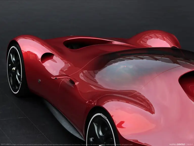 Alfa Romeo GTL Series Evo - rendering by Matteo Gentile - 14