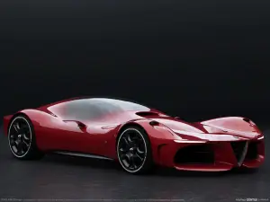 Alfa Romeo GTL Series Evo - rendering by Matteo Gentile - 15