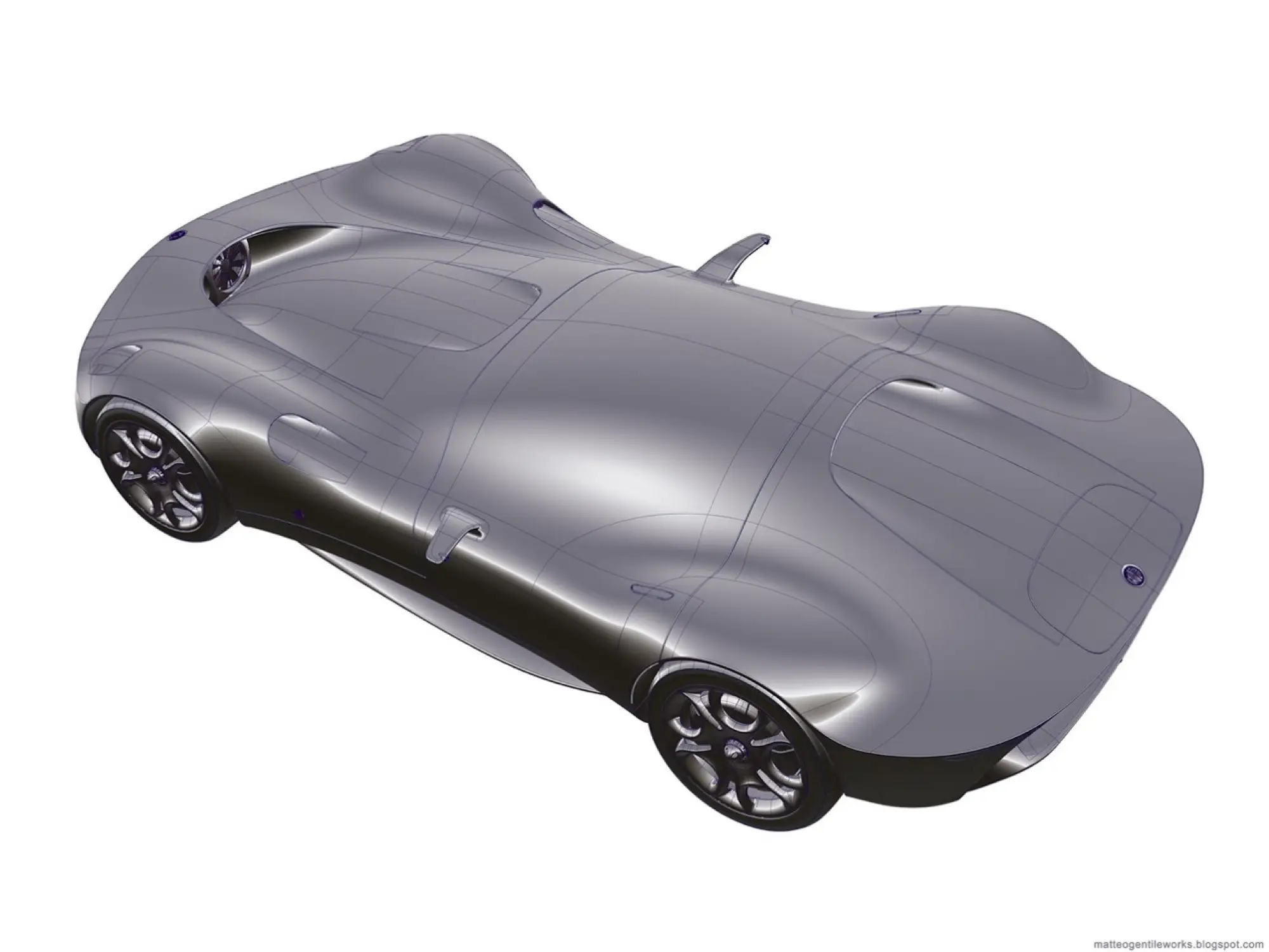Alfa Romeo GTL Series Evo - rendering by Matteo Gentile - 18