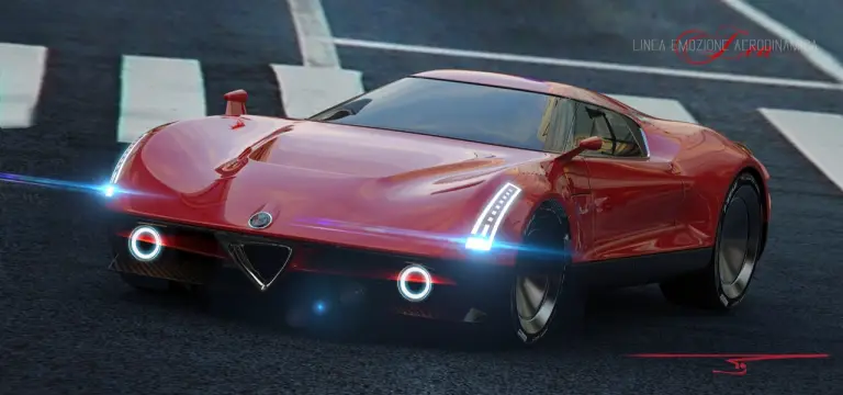 Alfa Romeo LEA Concept 2019 - rendering - 8