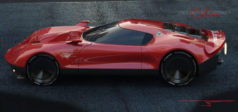 Alfa Romeo LEA Concept 2019 - rendering - 9