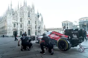 Alfa Romeo monoposto F1 a Milano - Foto