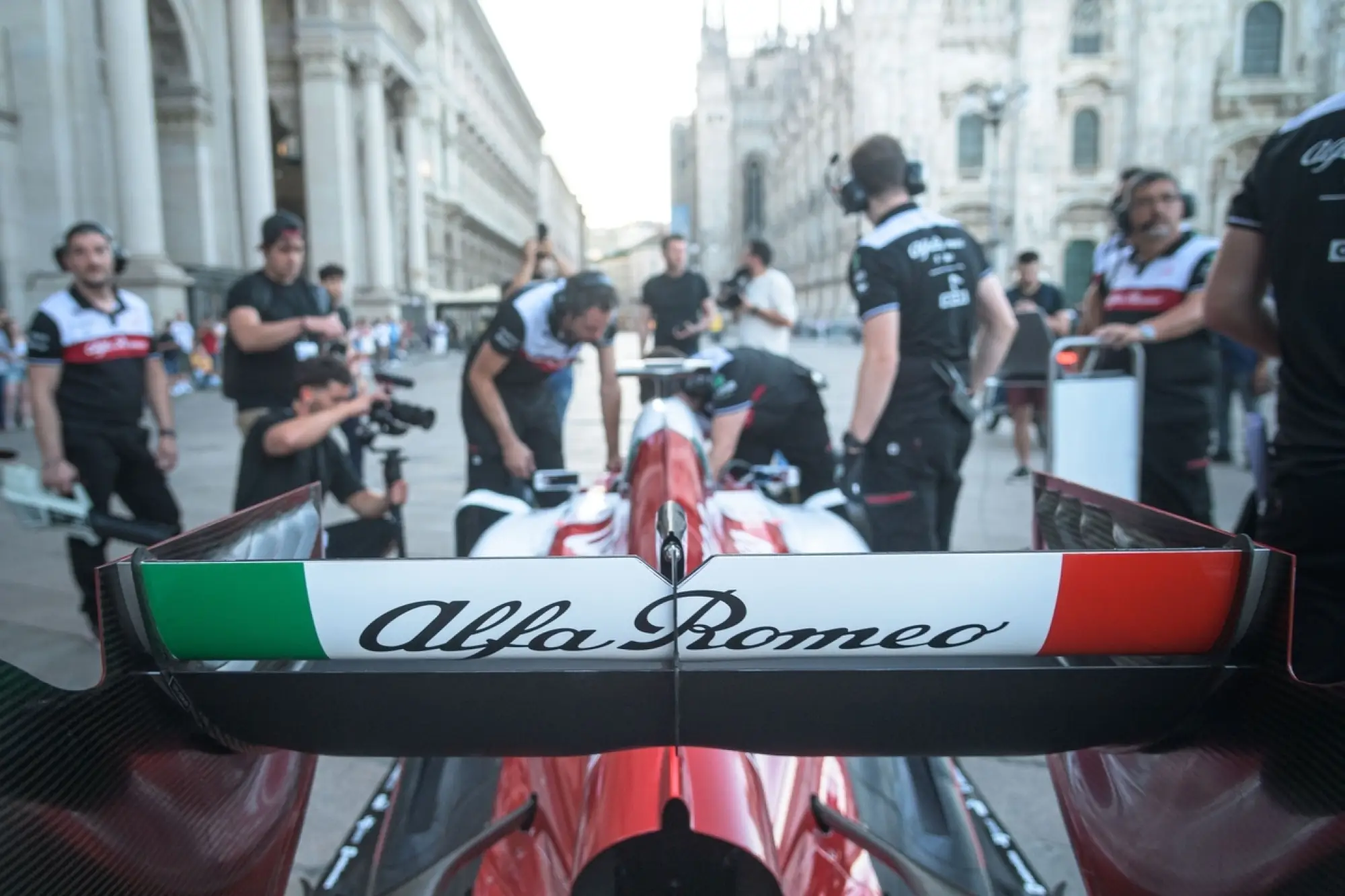 Alfa Romeo monoposto F1 a Milano - Foto - 2