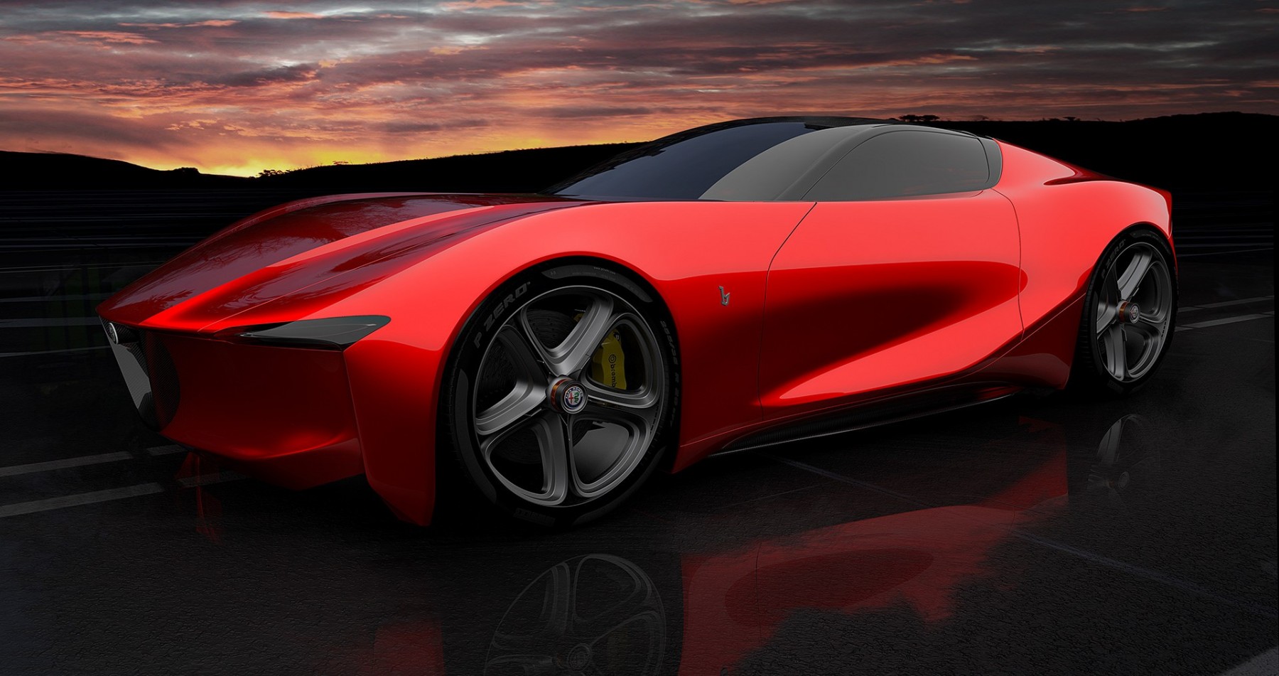 Alfa Romeo Montreal 2020 - Render