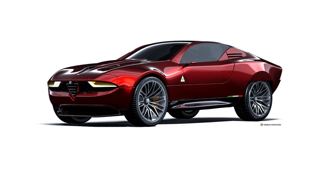 Alfa Romeo Montreal RENDER 2020