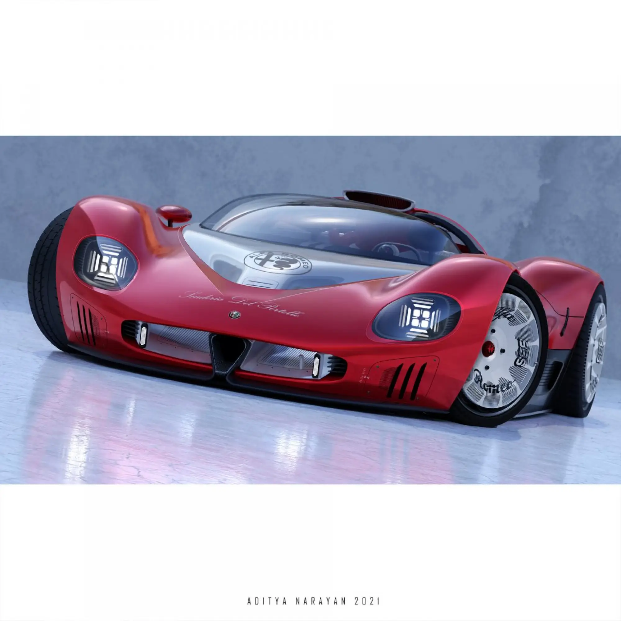 Alfa Romeo Periscopica - Render - 1