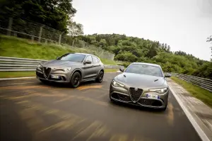 Alfa Romeo Stelvio e Giulia NRING - Foto ufficiali