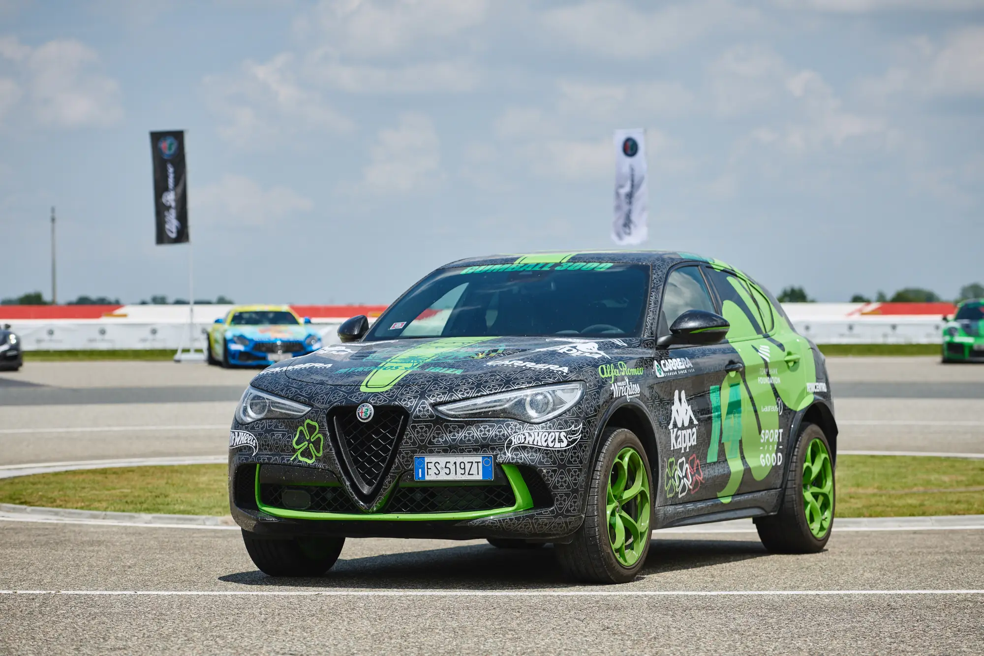 Alfa Romeo Stelvio Quadrifoglio - Gumball 3000 - Balocco e Montecarlo - 3