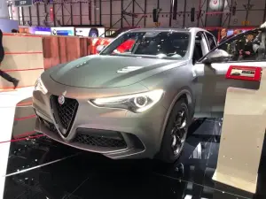 Alfa Romeo Stelvio Quadrifoglio NRing foto live Ginevra 2018 - 7