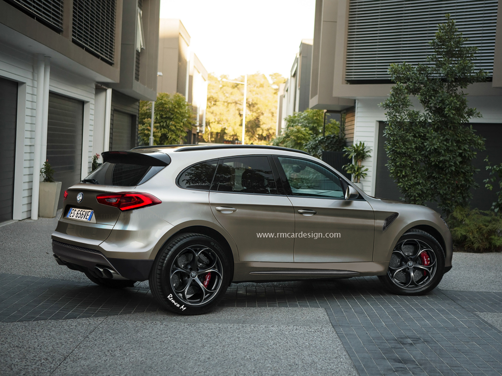 Alfa Romeo Stelvio (rendering)