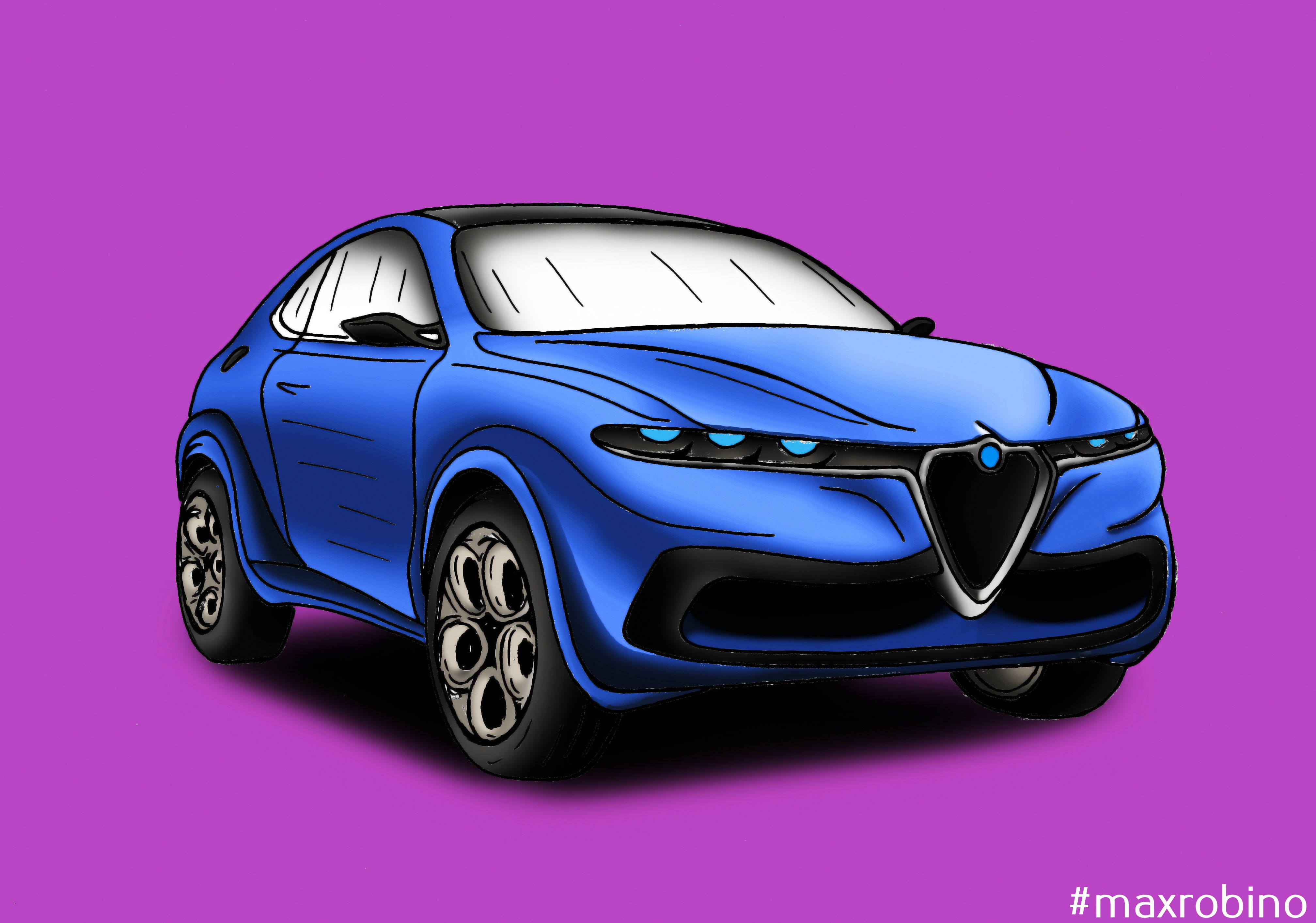 Alfa Romeo Tonale - Render Max Robino