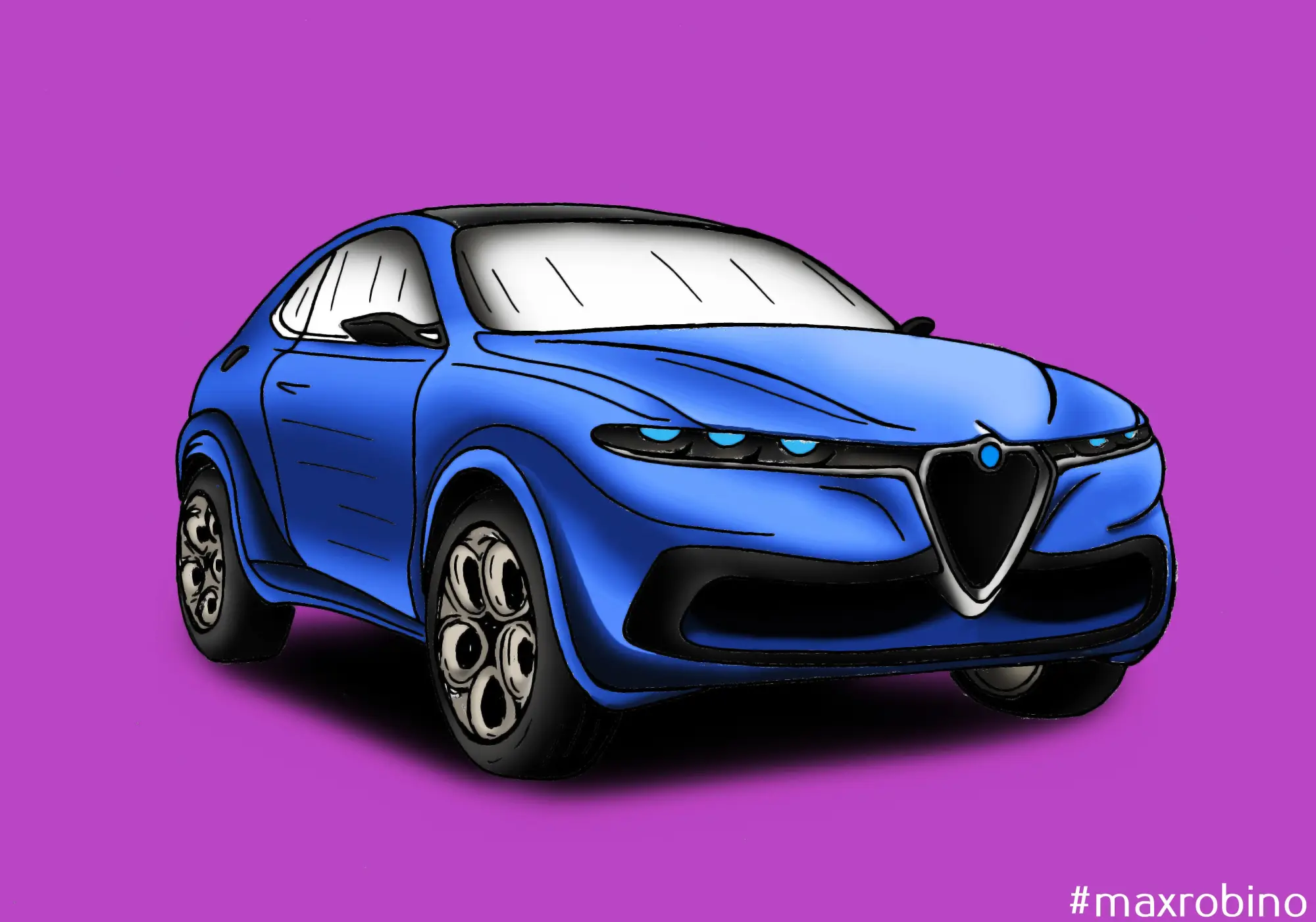 Alfa Romeo Tonale - Render Max Robino - 1