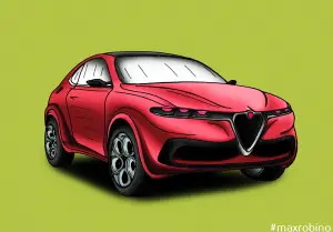 Alfa Romeo Tonale - Render Max Robino