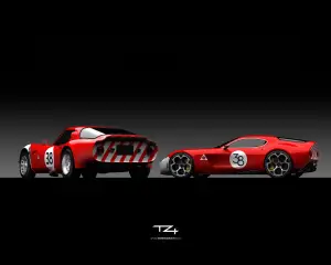 Alfa Romeo TZ4 - Render